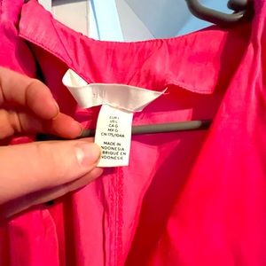 NWOT hot pink H&M tunic long dress size L